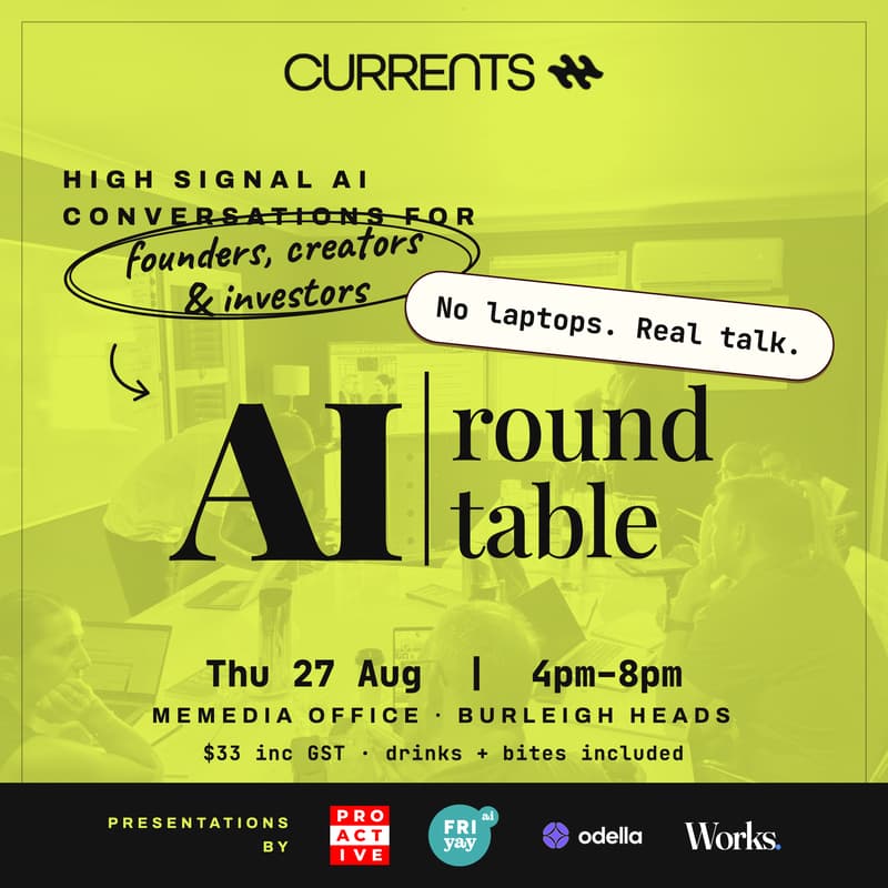 Cover Image for AI RoundTable | No Laptops. Real Talk.