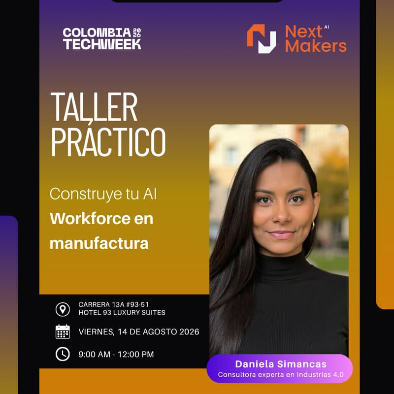 Cover Image for Construye tu AI Workforce en Manufactura