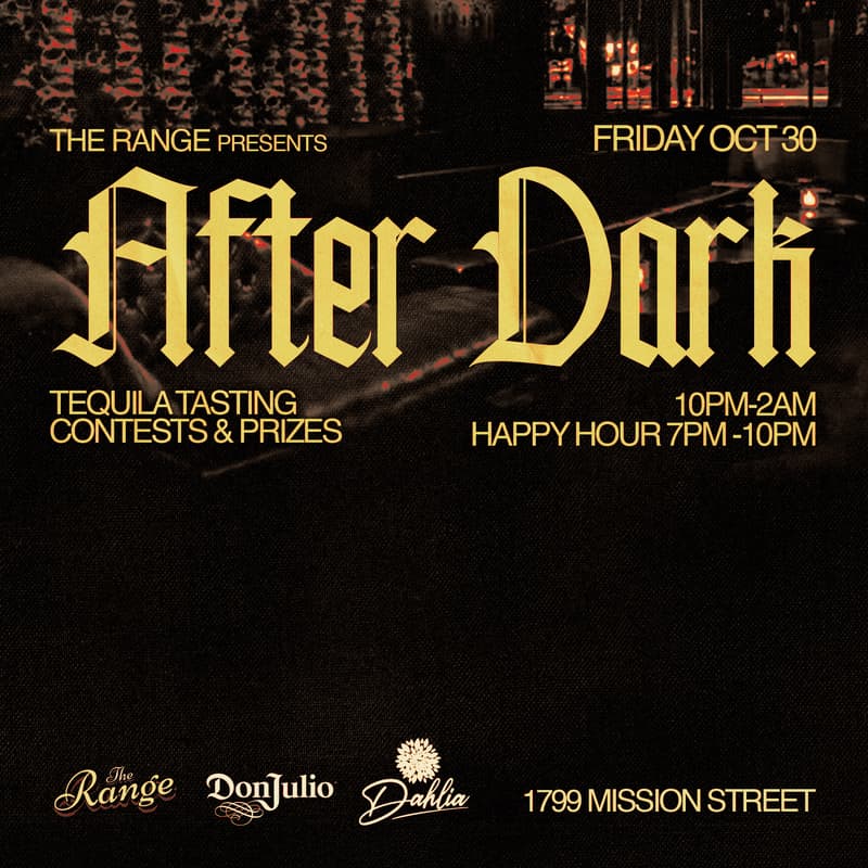 Cover Image for The Range Presents: AFTER DARK - Halloween
