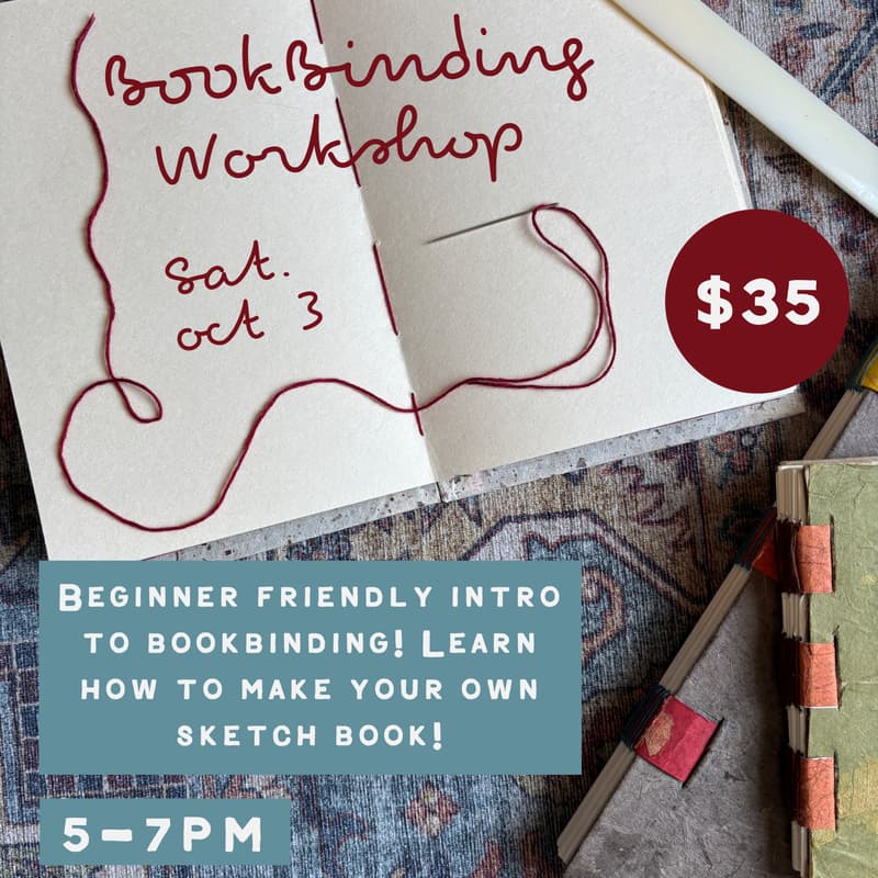 Cover Image for Bookbinding Workshop
