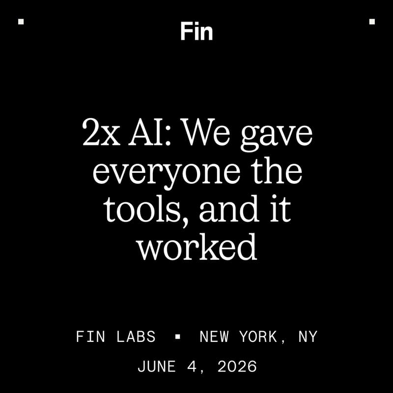 Cover Image for 2x AI: We gave everyone the tools, and it worked