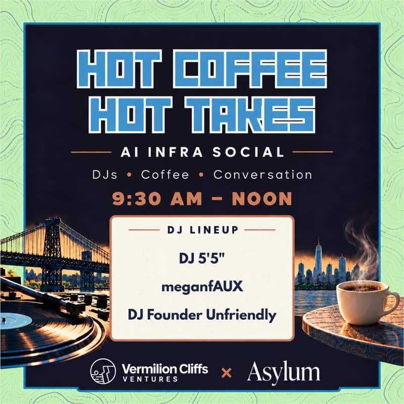 Cover Image for AI Infra Hot Coffee, Hot Takes | Beats and Brews Edition