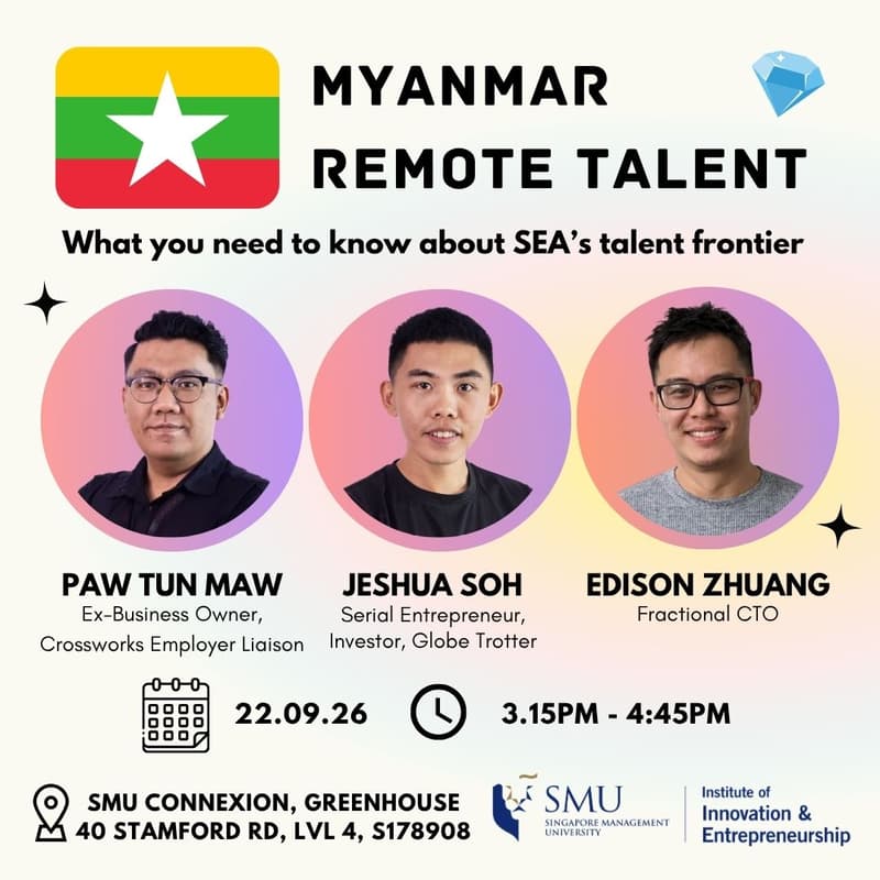 Cover Image for Myanmar Remote Talent: What you need to know about SEA's talent frontier