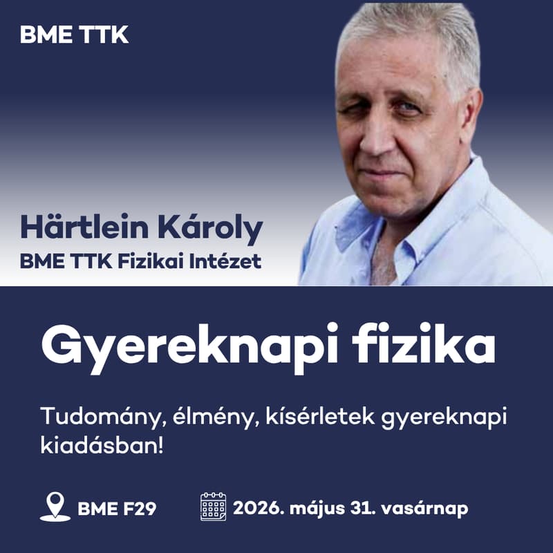Cover Image for Gyereknapi fizika - Härtlein Károly kísérleti bemutatója