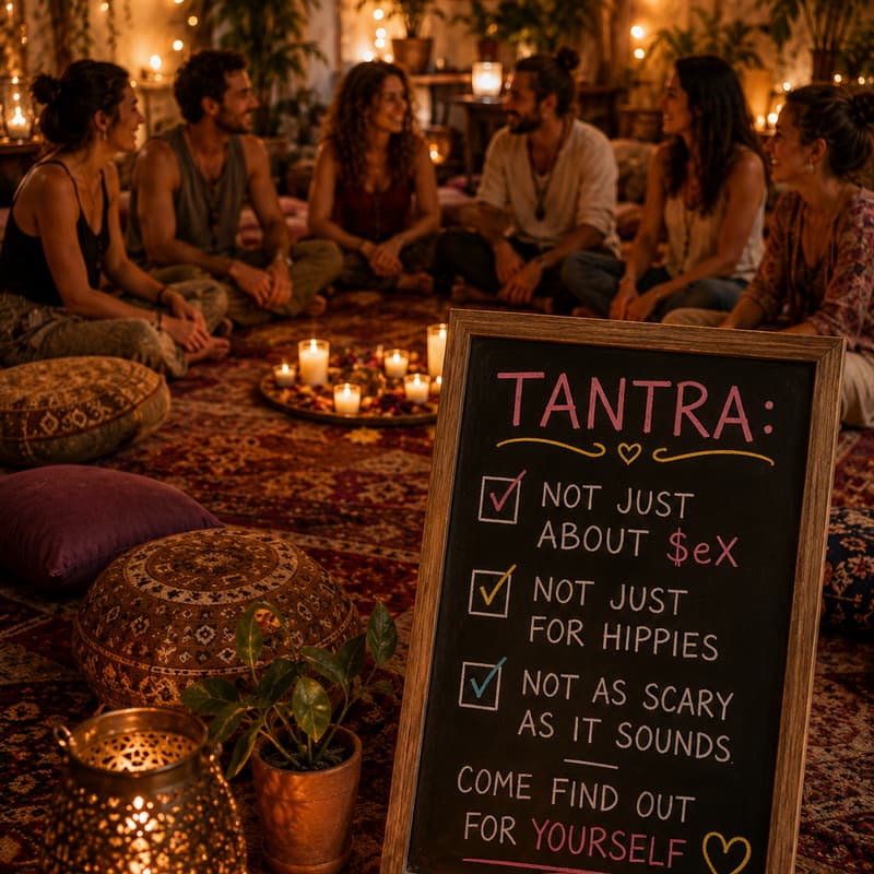 Cover Image for An Introduction to Tantra for Curious (and Skeptical😁) Humans