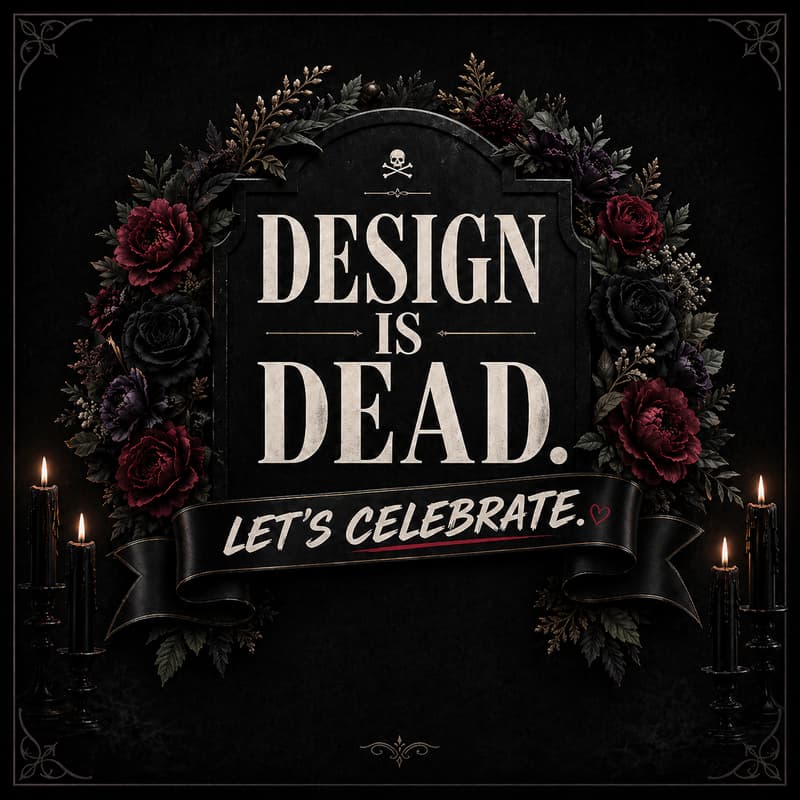 Cover Image for Design Is Dead. Let’s Celebrate.