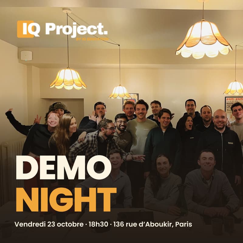 Cover Image for Demo Night · Bootcamp Vibe Coding · IQ Project · S19