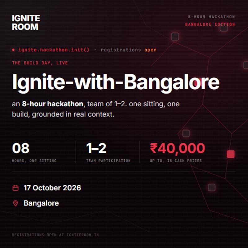 Cover Image for Ignite With Bangalore