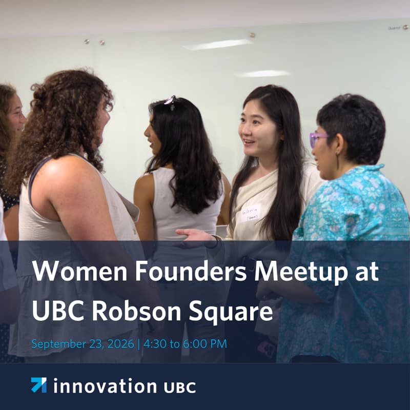 Cover Image for Women Founders Meetup at UBC Robson Square
