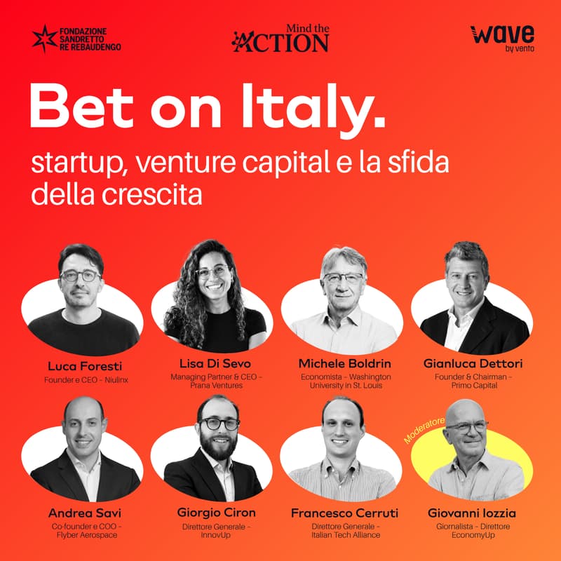 Cover Image for Bet on Italy. Startup, venture capital e la sfida della crescita