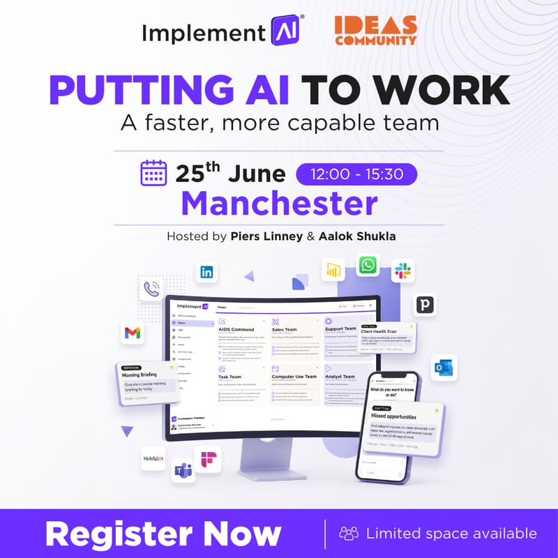 Cover Image for Putting AI to Work - Manchester