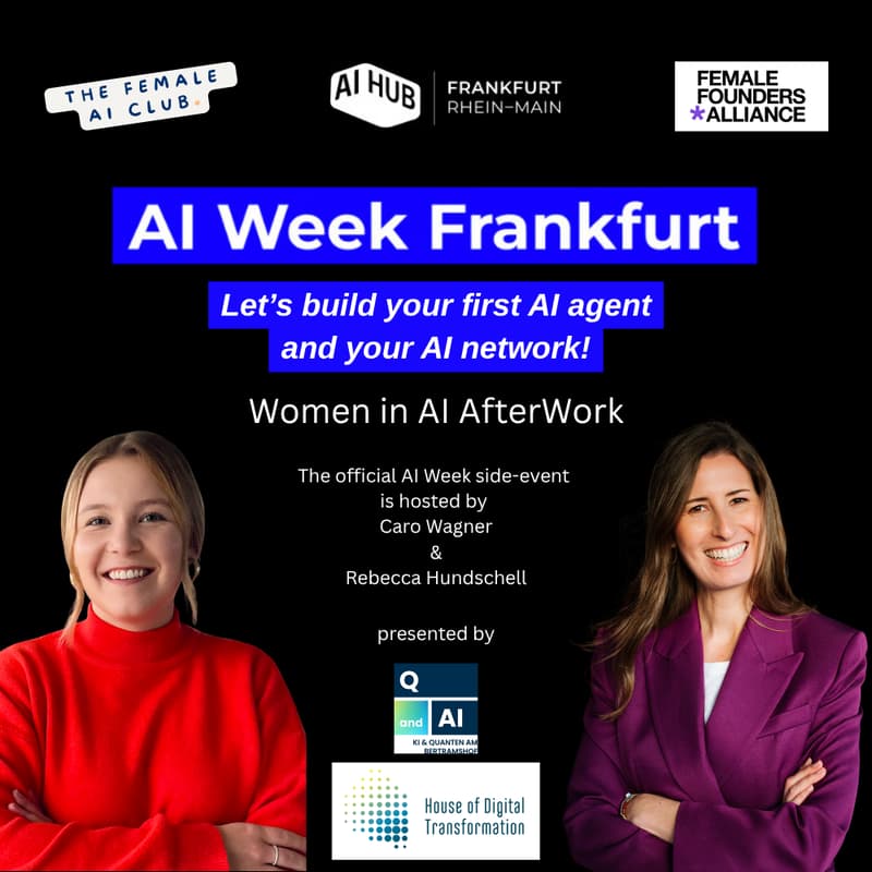 Cover Image for AI Week Side Event: Women in AI After Work