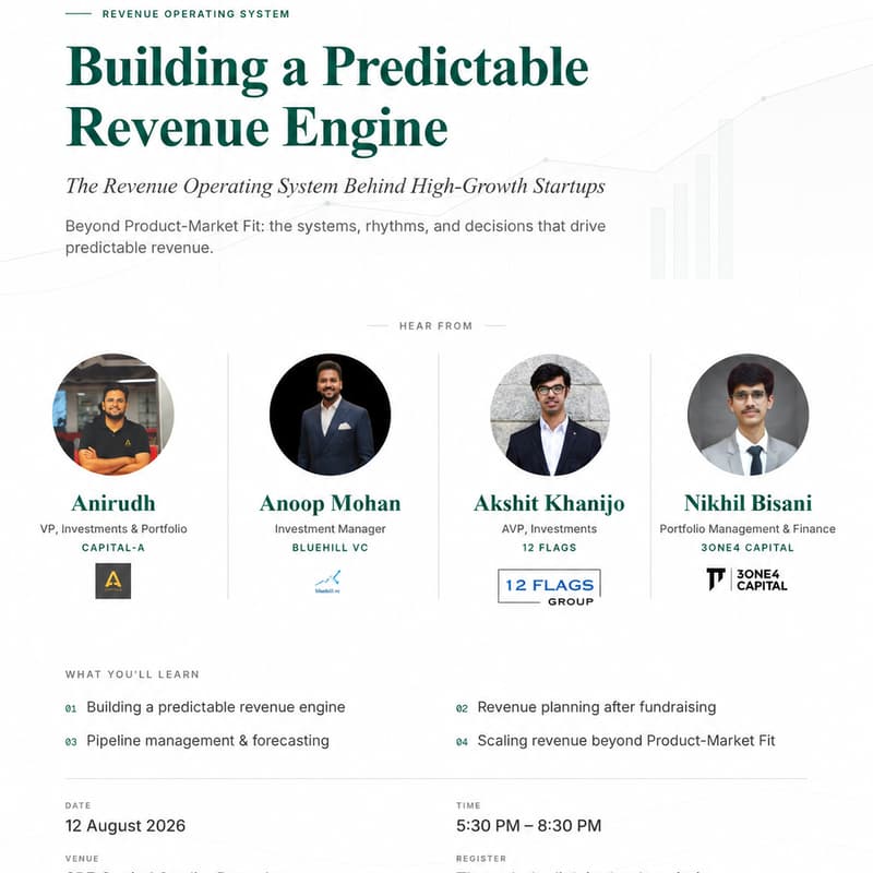 Cover Image for Revenue Operating System: Building Predictable Growth After Product-Market Fit