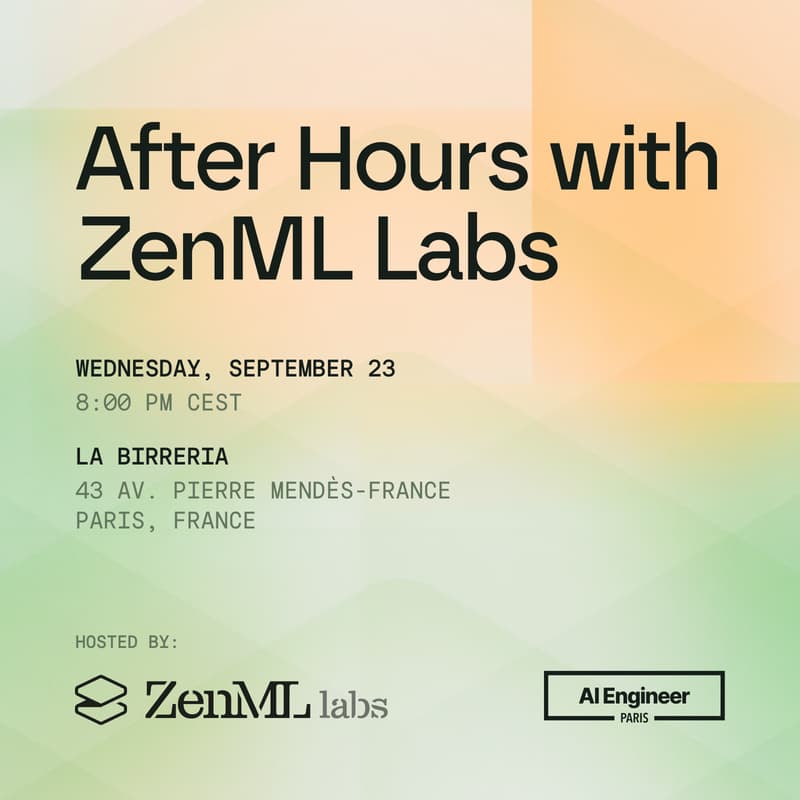 Cover Image for After Hours with ZenML Labs