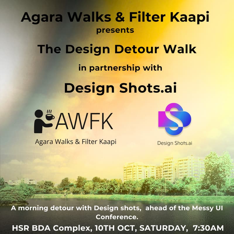 Cover Image for AWFK & DesignShots.ai - The Design Detour Walk