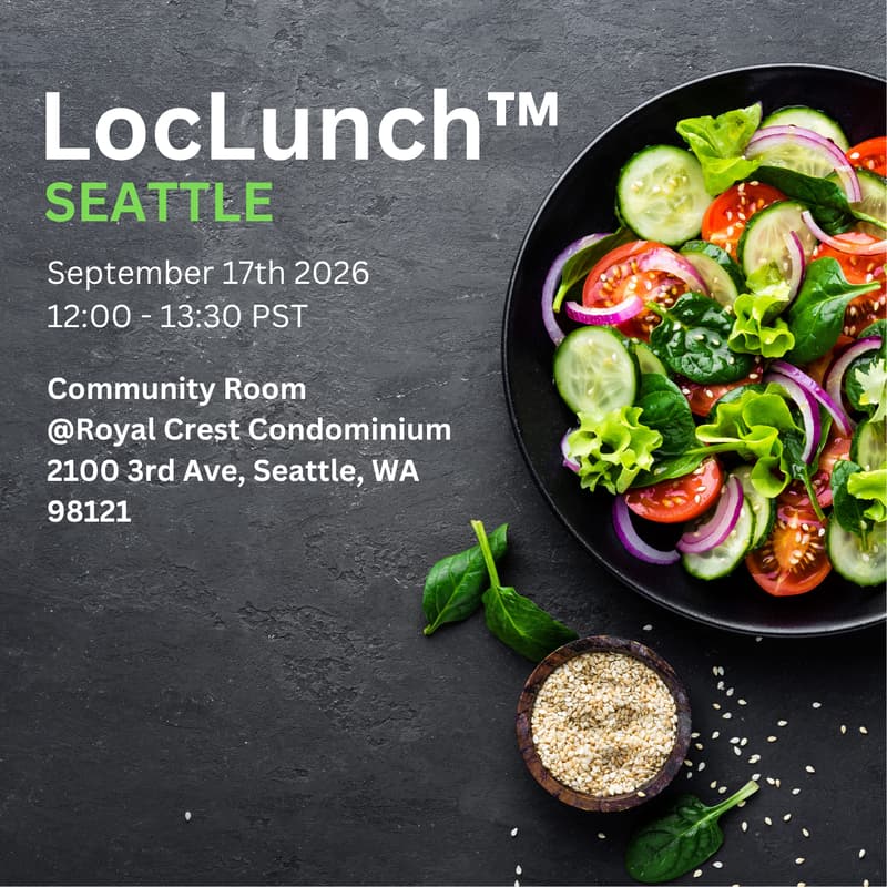 Cover Image for LocLunch™ Seattle - September 17, 2026