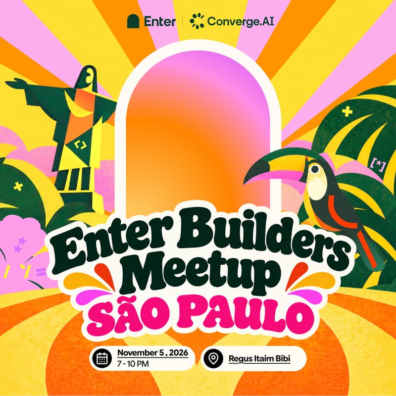 Cover Image for Enter Builders Meetup - São Paulo