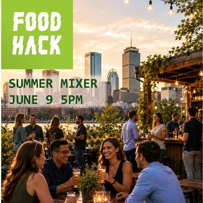 Cover Image for FoodHack Boston: Summer Networking and Mixer