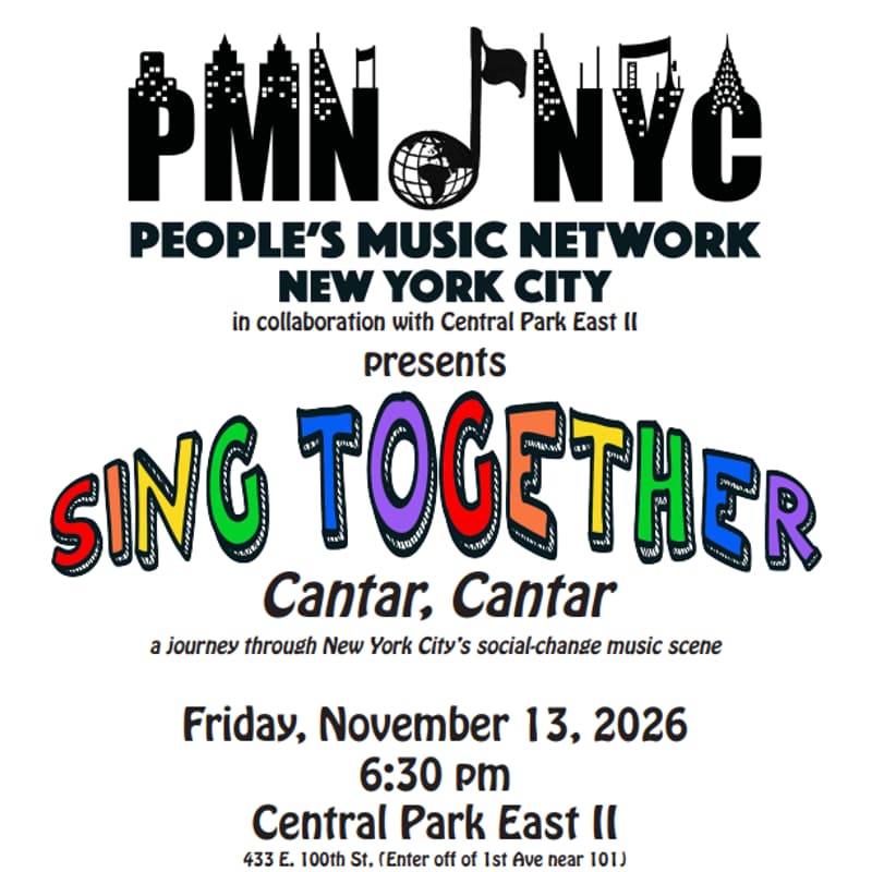 Cover Image for Sing Together! ¡Cantar! ¡Cantar!