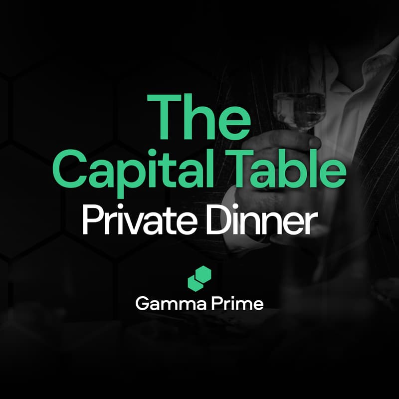 Cover Image for The Capital Table - Gamma Prime Private Dinner 🇩🇪