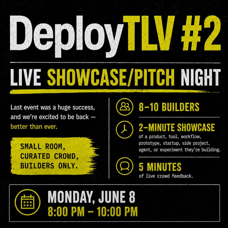 Cover Image for Deploy #2 by Deploy TLV