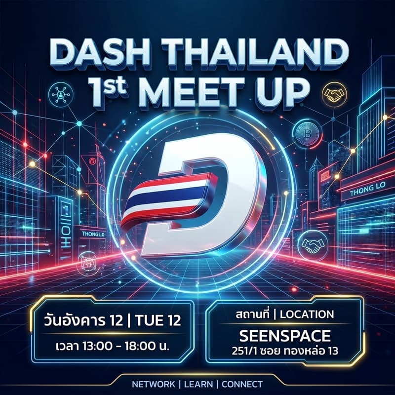 Cover Image for Dash Thailand 1st Meetup