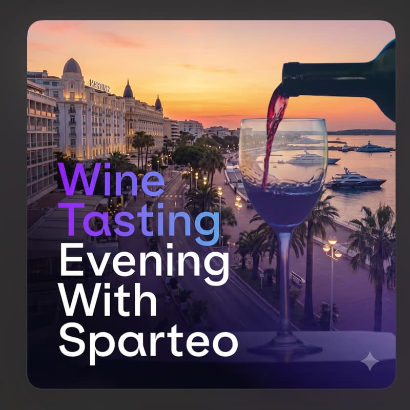 Cover Image for Sparteo Wine tasting in Cannes