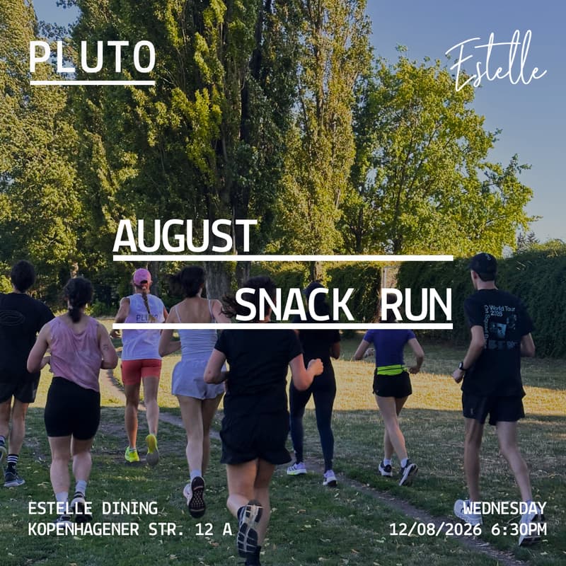 Cover Image for SNACK RUN – PLUTO x ESTELLE DINING