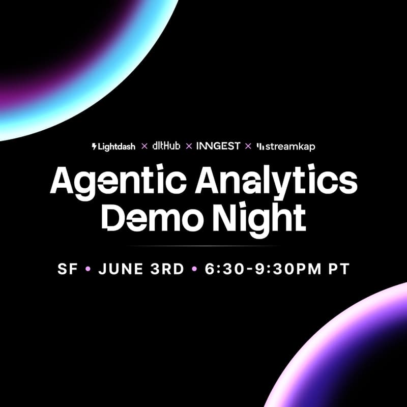Cover Image for Agentic Analytics Demo Night