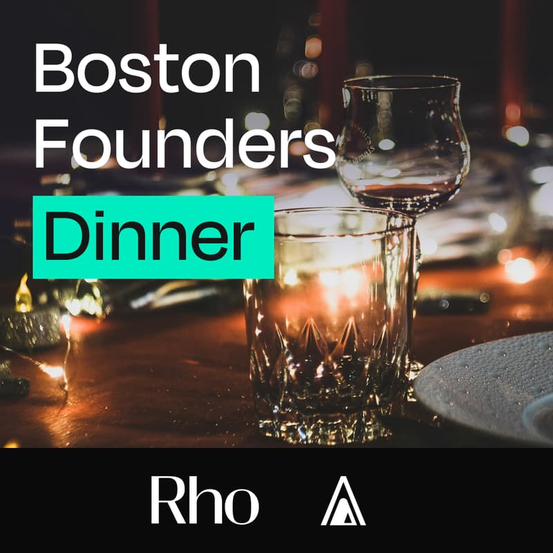 Cover Image for Founders Dinner [Hosted by Rho x Atas VC]