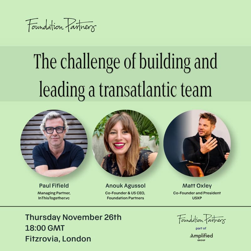 Cover Image for The challenge of building and leading a transatlantic team