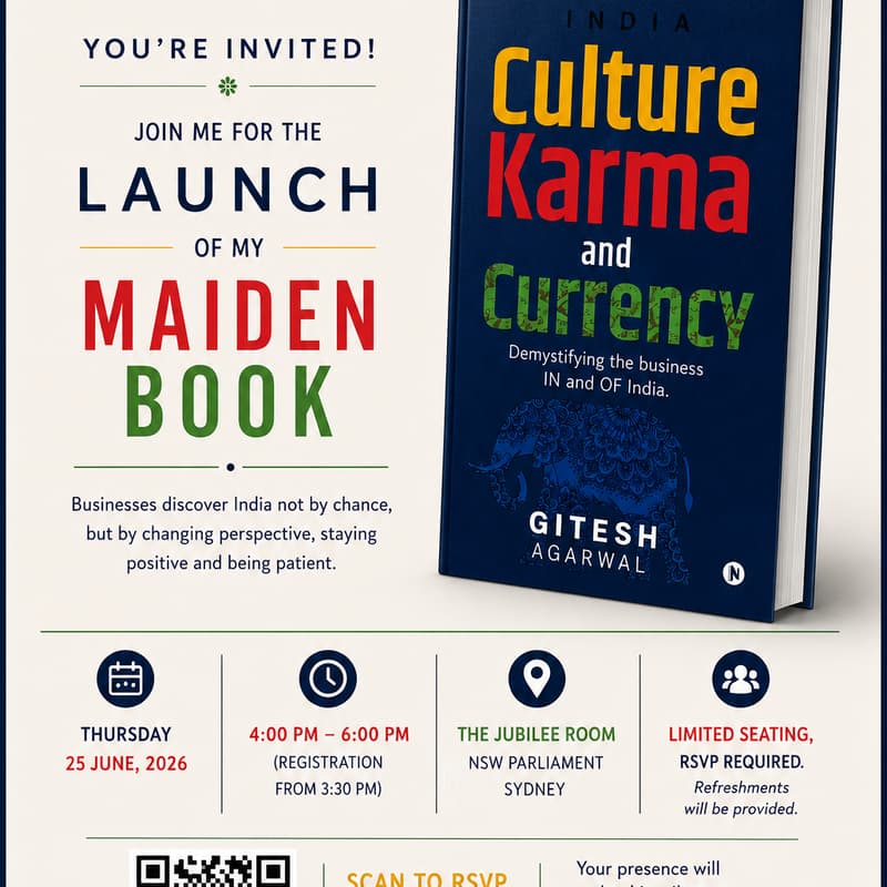 Cover Image for Book Launch by Gitesh