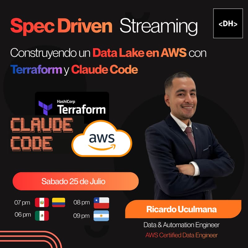 Cover Image for Construye un Data Lake en AWS con Claude Code y Terraform
