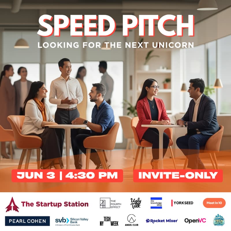 Cover Image for Speed Pitch - NY Tech Week