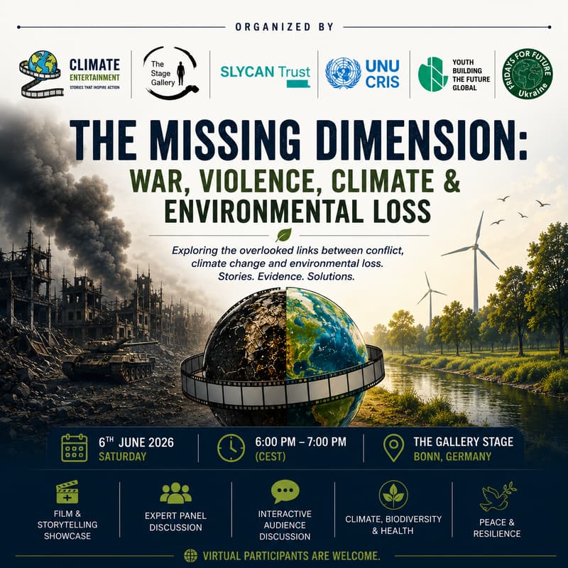 Cover Image for The Missing Dimension: War, Violence, Climate & Environmental Loss @SB64