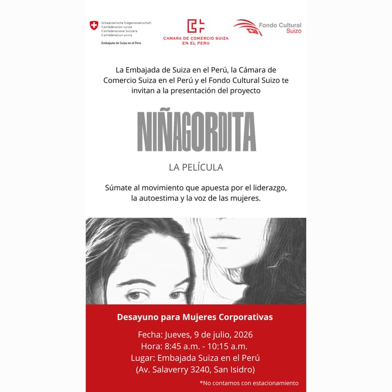 Cover Image for Desayuno para Mujeres Corporativas: Presentación del proyecto "Niñagordita: La Película"