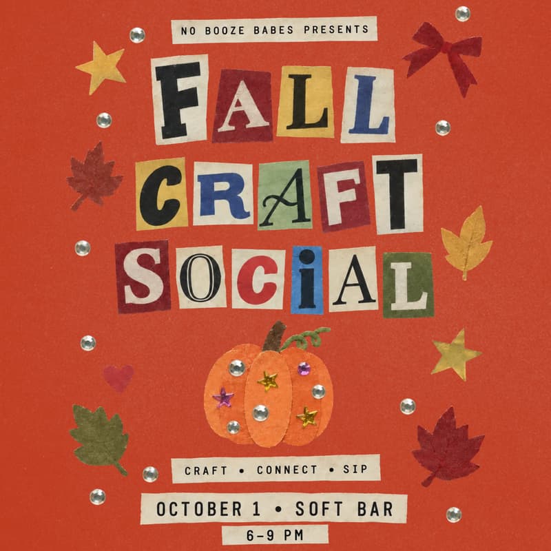 Cover Image for Fall Craft Social with No Booze Babes