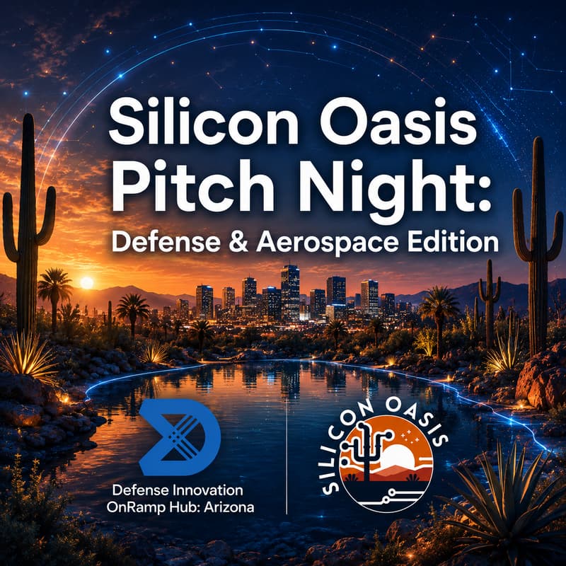 Cover Image for Silicon Oasis Pitch Night: Defense & Aerospace Edition