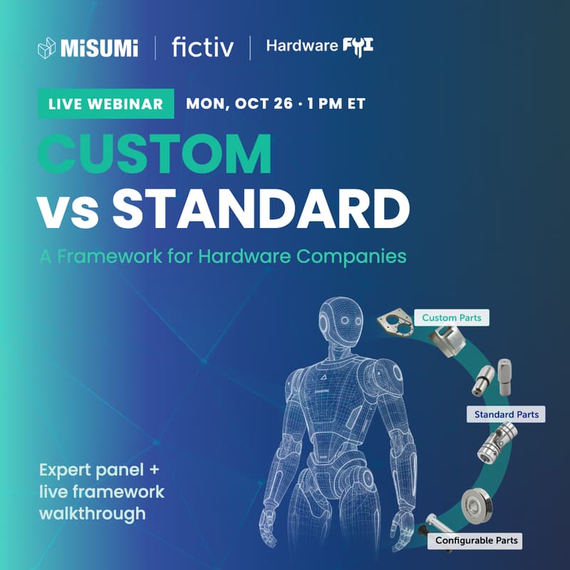 Cover Image for Custom vs. Standard: A Framework for Hardware Companies