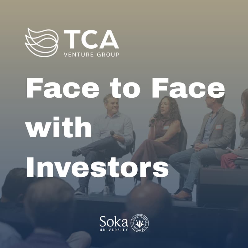 Cover Image for Face to Face with Investors - TCA Venture Group