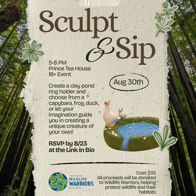 Cover Image for Sculpt and Sip: Clay Workshop -- SOLD OUT! Join The Waitlist