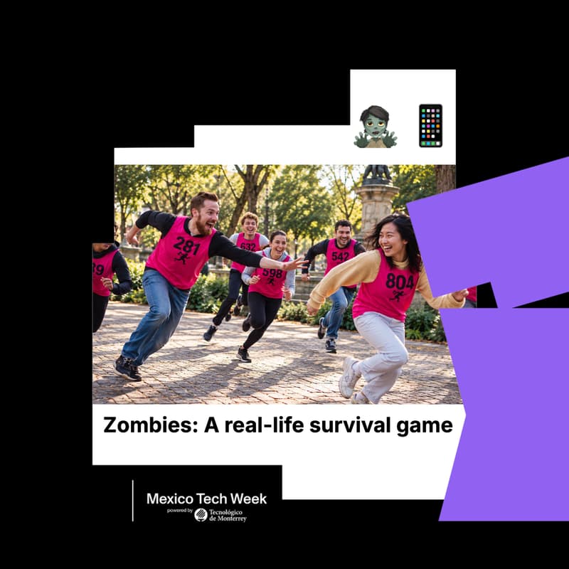 Cover Image for ZOMBIES 🧟 A real-life survival game in Chapultepec 📱