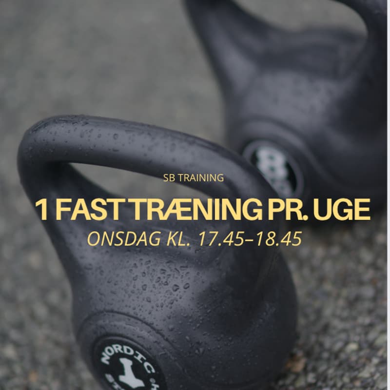 Cover Image for SB Training | Fast onsdag kl. 17.45