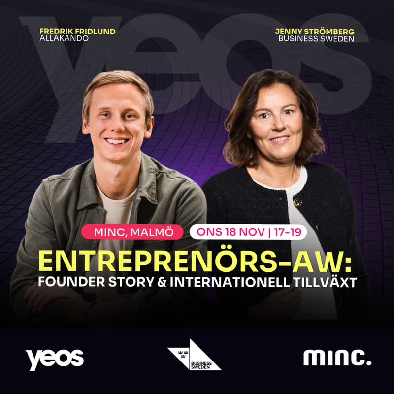 Cover Image for Entreprenörs-AW med YEoS i Malmö