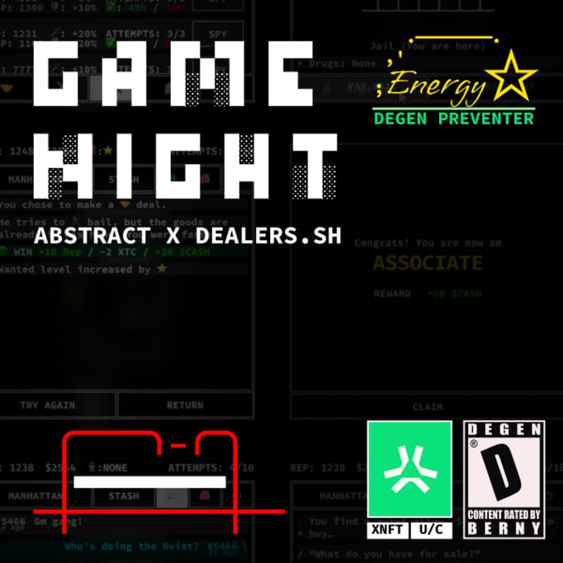 Cover Image for Dealers Game Night x Abstract