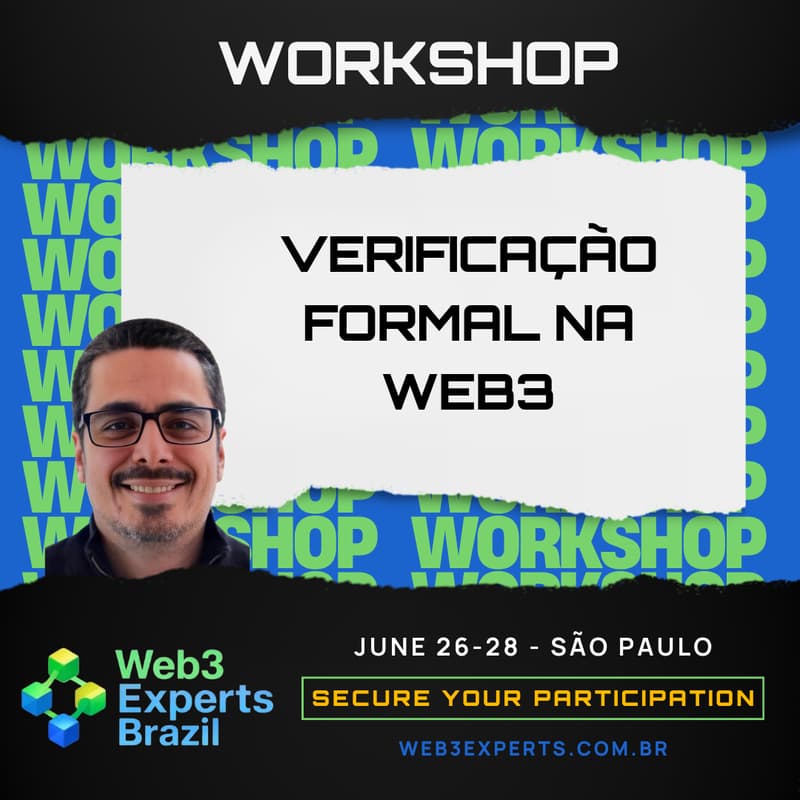 Cover Image for Workshop: Verificação Formal na Web3