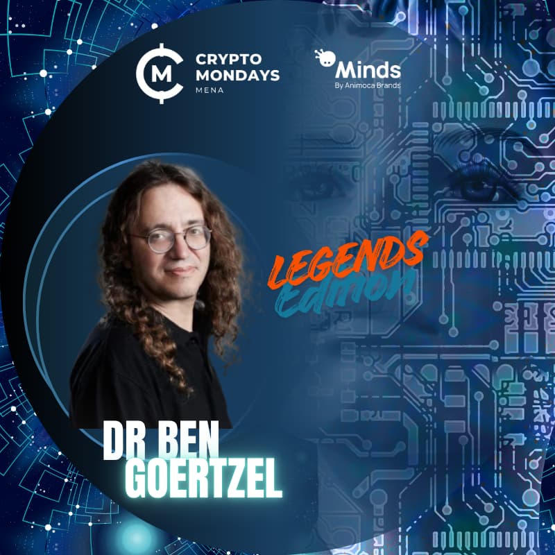 Cover Image for CryptoMondays - Legends Edition ft. Dr. Ben Goertzel