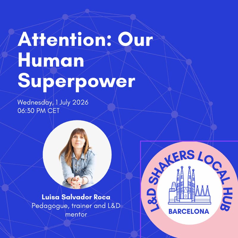 Cover Image for Local Hub Barcelona: Attention, Our Human Superpower