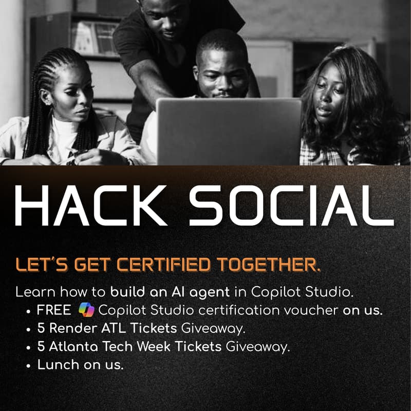 Cover Image for BiT x Microsoft: Hack Social | Let's Get Certified!