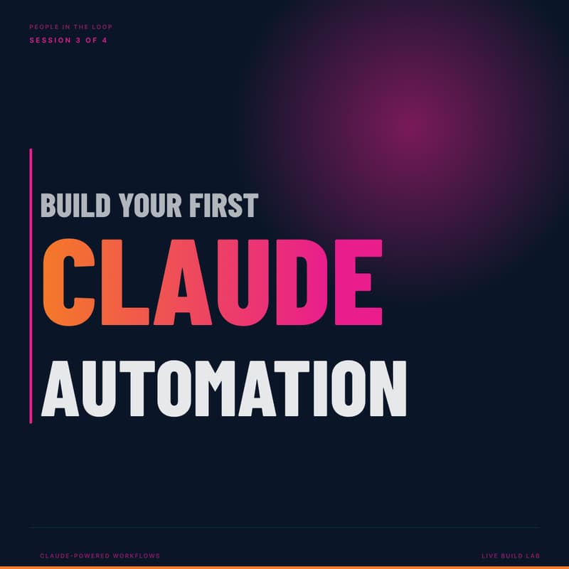 Cover Image for Build Your First Claude AI Automation